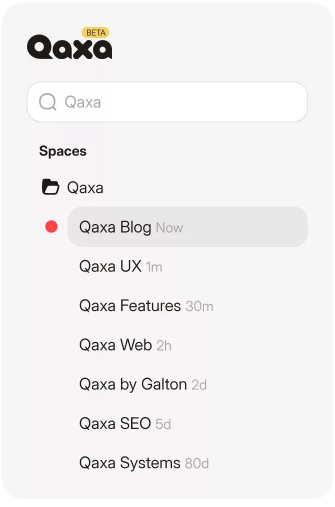 How we use Qaxa