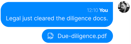 Contextual upload in Qaxa