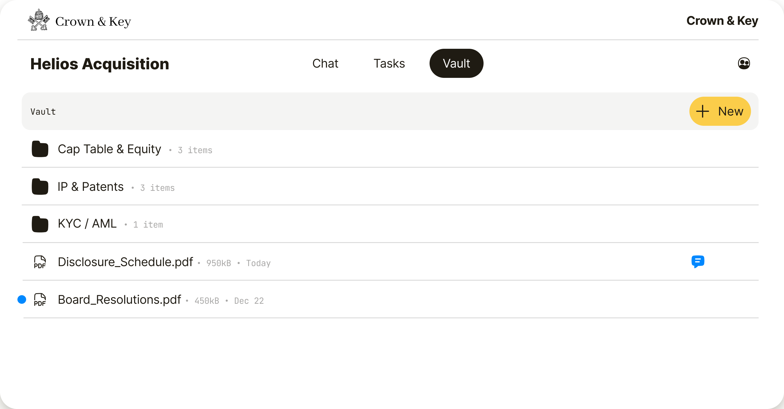 Client View