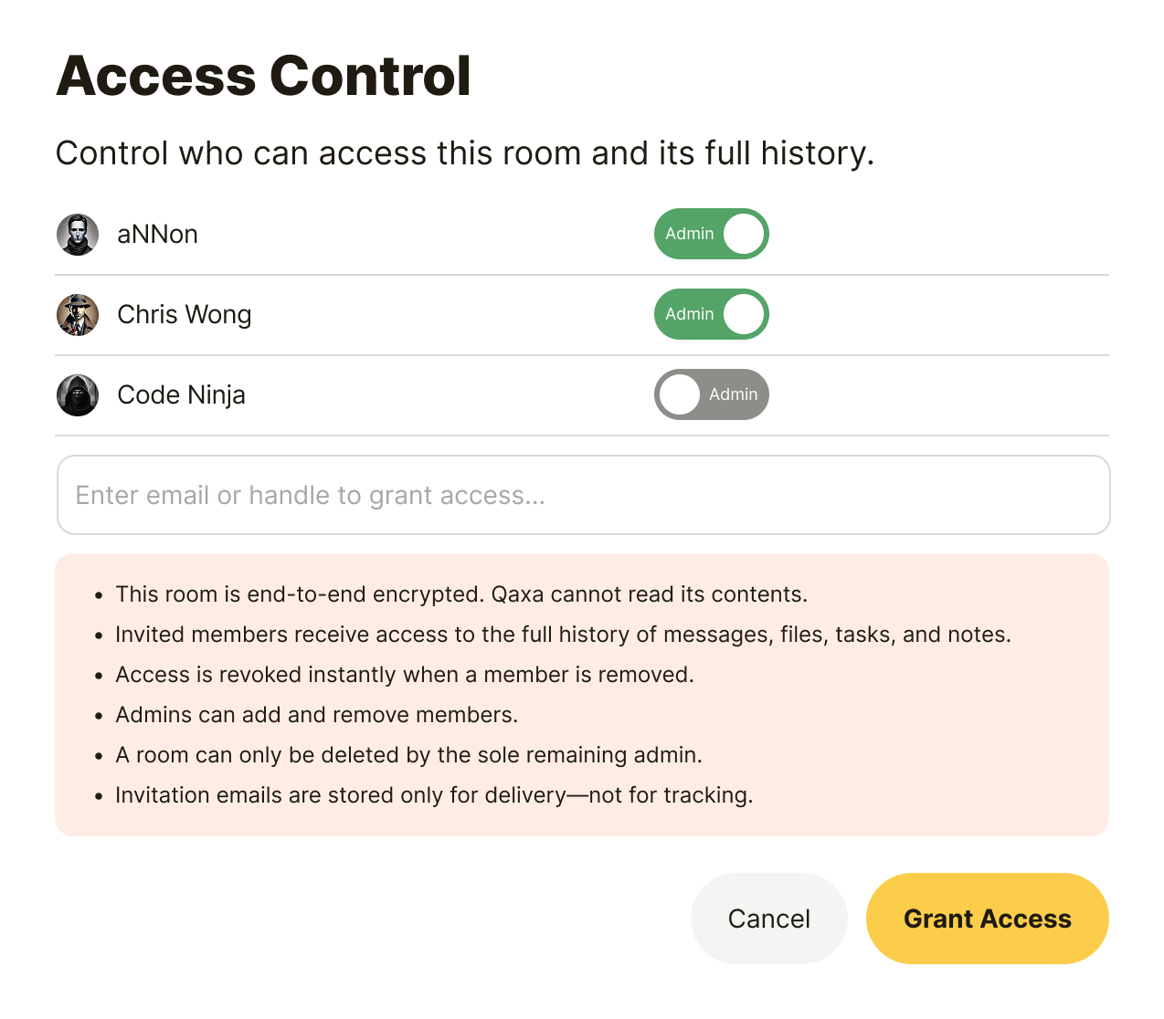 View Access Control Sec2