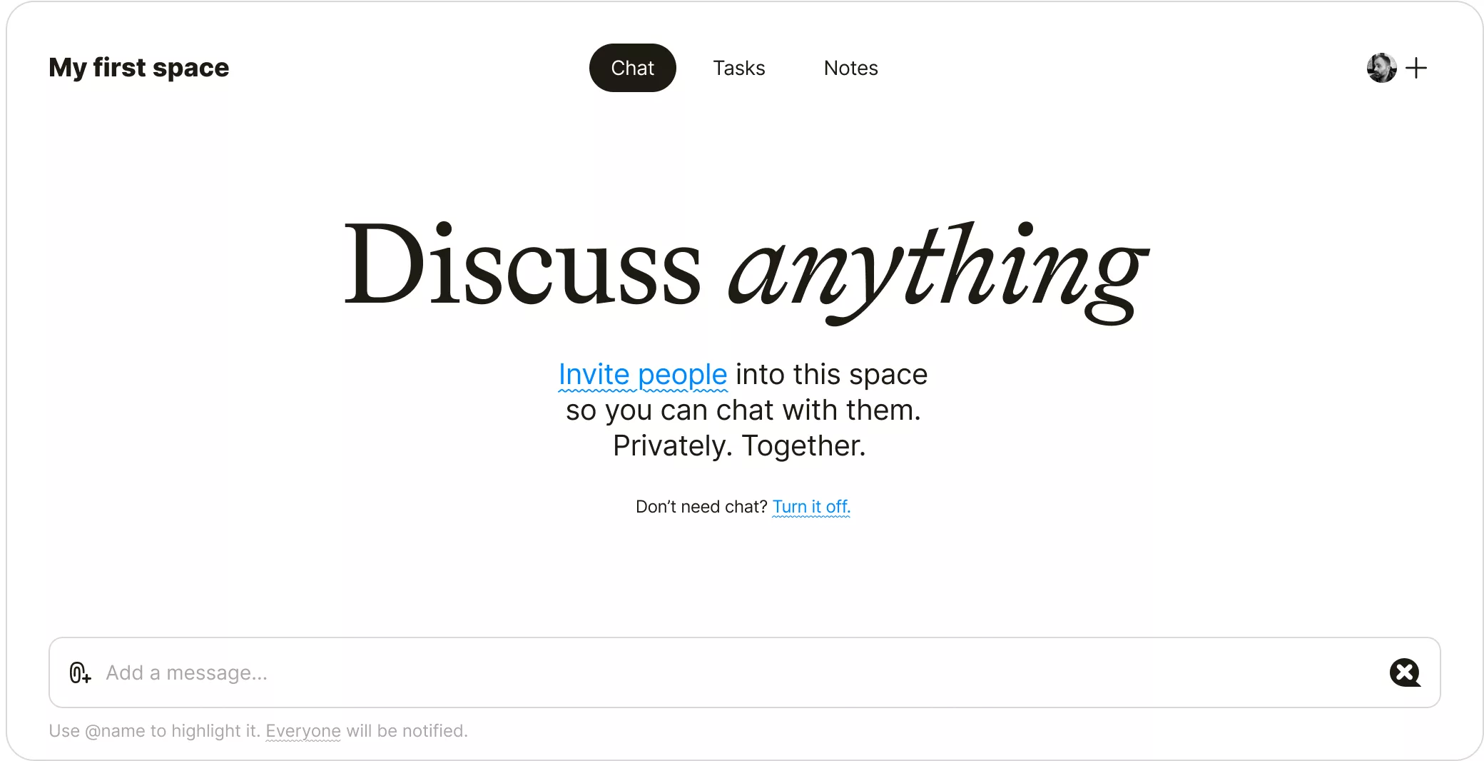 Brand New Space